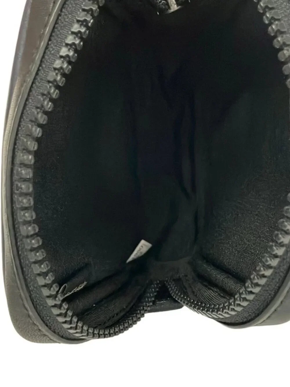 COACH 91252 Black Leather Pouch